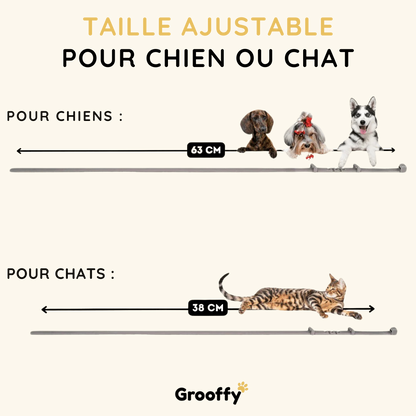 Grooffy-Protect™ 8 mois – Collier antiparasitaire